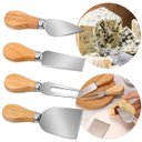 Ver imagem 1 de Conjunto Utensílios Queijo Inox 4 Peças Gourmet