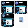 Cartuchos 2 Hp 96 C8767WB Preto E 1 97 C9363WB Color - 1