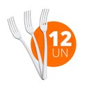 Ver imagem 1 de KIT - 12 Garfos de Mesa Buzios em Aço Inox GIBAG - Tramontina