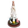 Imagem Nossa Senhora de Fátima e Pastorzinhos 20 Cm Resina - 1