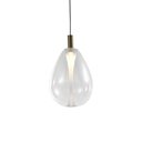 Ver imagem 2 de Lustre Pendente Skylight Thunder 4042 M Led Bivolt Bronze/transparente