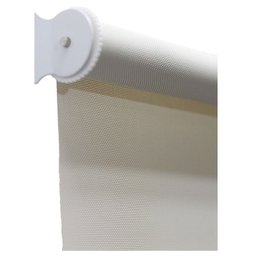 Persiana Rolo Translúcida Bege 120 (L) x 220 (A) cm Cortina Sunscreen Solar Off-White 1,20 X 2,20 - 2