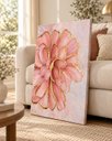 Ver imagem 1 de Quadro Floral Elegante Alta Decoração 90x130