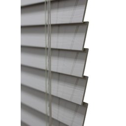 Persiana Horizontal Pvc Forest Natural (Largura 80 X 160 cm Altura) 50mm – Grossa Tipo Madeira - 5