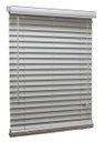 Ver imagem 2 de Persiana Horizontal Pvc Forest Branca (Largura 60 X 160 cm Altura) 50mm – Grossa Tipo Madeira