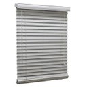 Ver imagem 2 de Persiana Horizontal Pvc Forest Branca (Largura 60 X 160 cm Altura) 50mm – Grossa Tipo Madeira