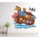 Ver imagem 1 de Adesivo de Parede Arca de Noé Mod03:70 X 68 Cm