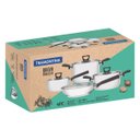 Ver imagem 2 de Jogo de Panelas Tramontina Brava Baquelite em Aço Inox com Fundo Triplo e Cabos e Alças de