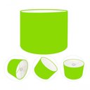 Ver imagem 6 de Cúpula Abajur e Luminária Cilíndrica Vivare Cp-7015 Ø35x25cm - Bocal Nacional Verde-limão