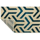 Ver imagem 4 de Tapete Para Sala Supreme Carol Azul 1,00x1,50 São Carlos