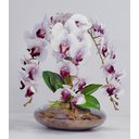 Ver imagem 2 de Arranjo Grande Vaso com 4 Flores Realistas de Orquídeas