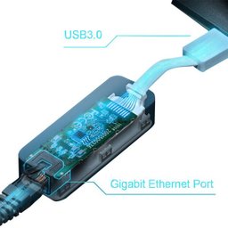 ADAPTADOR DE REDE ETHERNET GIGABIT USB 3.0 UE300 - 4