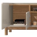Ver imagem 5 de Rack Para Sala 190 cm 011081 Off White Cedro DCASA