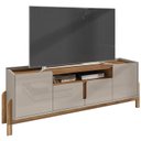 Ver imagem 1 de Rack Para Sala 190 cm 011081 Off White Cedro DCASA