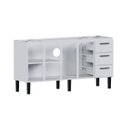 Ver imagem 4 de Gabinete para Cozinha em Aço Novo Vênus - Pia 180cm Branco