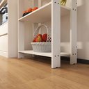 Ver imagem 5 de Fruteira para Cozinha para Armazenamento de Itens com Sapatas Plásticas Nos Pés - Branco