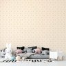 Papel De Parede Infantil Neutro Ursinhos Bege Branco - 12m - 2