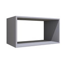 Ver imagem 2 de Nicho Decorativo Retangular 60x30x30 Mdf Plancasa:azul Sereno