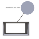 Ver imagem 4 de Nicho Decorativo Retangular 60x30x30 Mdf Plancasa:azul Sereno