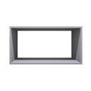 Ver imagem 1 de Nicho Decorativo Retangular 60x30x30 Mdf Plancasa:azul Sereno