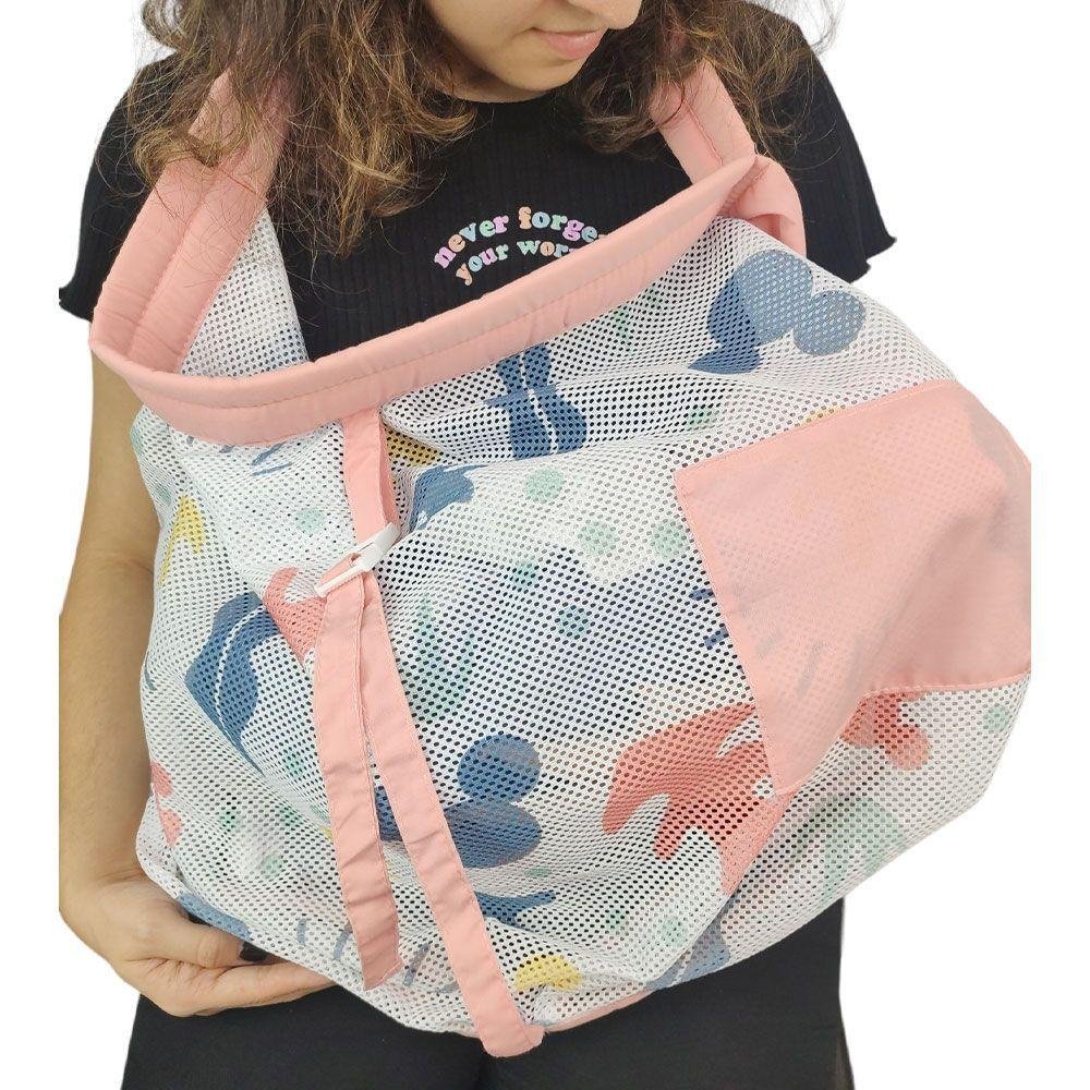 Canguru Sling Envoltorio Bebe Criança Strap Carregador Bolso Transporte Alça Ajustavel Amamentaç - 3