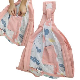 Canguru Sling Envoltorio Bebe Criança Strap Carregador Bolso Transporte Alça Ajustavel Amamentaç - 1