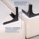 Ver imagem 6 de Puff Modular com Pé Metal Sôma CabeCasa MadeiraOriginals