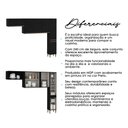 Ver imagem 6 de Ármário de Cozinha Modulada 3 Peças Milão Menu Móveis Preta