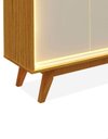 Ver imagem 5 de Buffet Lumier 160 com Pés Madeira Luz LED Neon Naturale Off