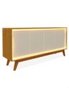 Ver imagem 2 de Buffet Lumier 160 com Pés Madeira Luz LED Neon Naturale Off