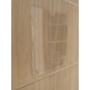 Ver imagem 4 de 10 Display Parede Quadro Avisos Porta Folha A4 Acrílico Vert