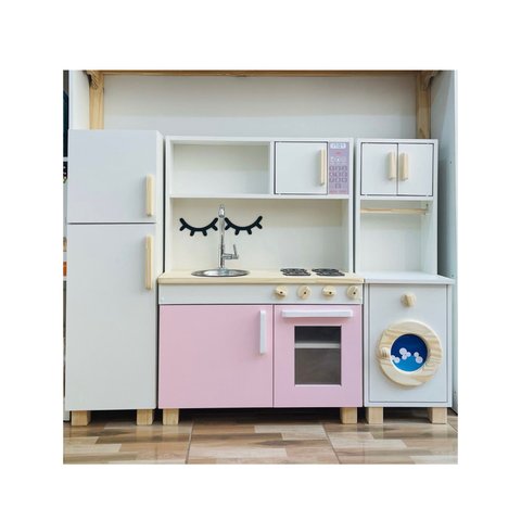 Cozinha Infantil com Lavanderia + Cílios