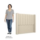 Ver imagem 5 de Cabeceira Casal Queen Cama Box 160cm Claire I02 Linho Bege - Mpozenato