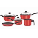 Ver imagem 1 de Conjunto Mimo 5 Peças - Vermelho 0.271 Dona Chefa