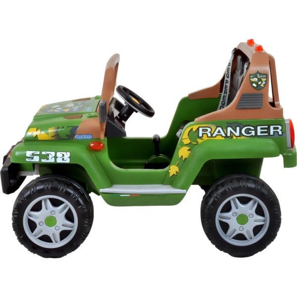 Mini Carro Elétrico Infantil Peg-Pérego Ranger 538 - EL 12V - Verde - 2