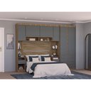 Ver imagem 1 de Guarda Roupa Casal Modulado 6 Portas e 6 Gavetas Veneza Luciane Móveis