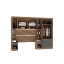 Ver imagem 3 de Guarda Roupa Casal Modulado 6 Portas e 6 Gavetas Veneza Luciane Móveis