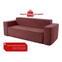 Ver imagem 6 de Sofá 3 Lugares Sync Kappesberg 236cm Boucle Hibisco