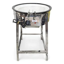Pasteleira Elétrica Profissional 7 Litros Tacho Esmaltado:60/inox/220v - 1