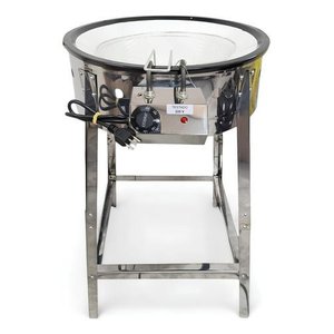 Pasteleira Elétrica Profissional 7 Litros Tacho Esmaltado:60/inox/220v