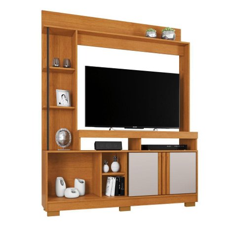 Estante Home Sedução para Tv até 49 Polegadas Jcm Cinamomo Off White
