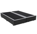 Ver imagem 1 de Cama Box Casal Bipartido Principe Das Camas Sintético Cinza 138x188x40