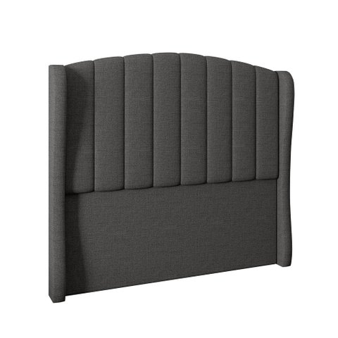 Cabeceira para Cama Box King 193 Cm Angel Linho Cinza I02 - D'Rossi