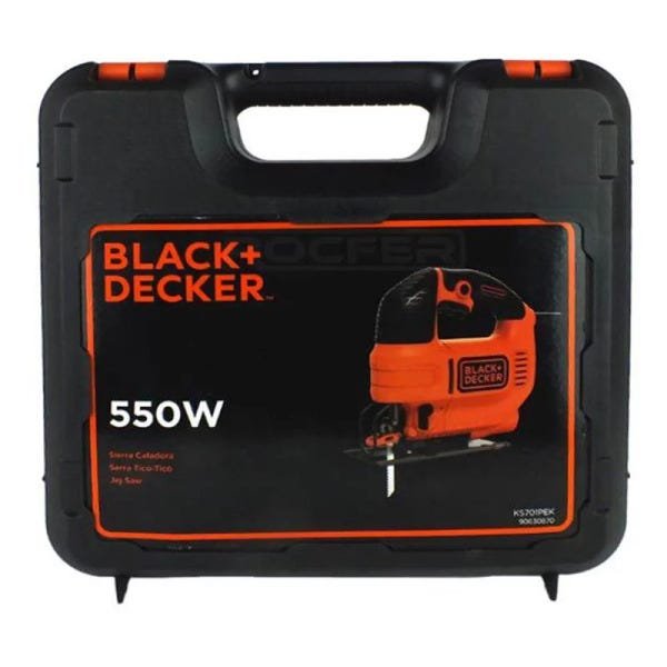 Serra Tico Tico Black & Decker 550W KS701PEK Laranja - 127V - 2