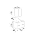 Ver imagem 7 de Conjunto para Banheiro Lorena - Fabribam Gabinetes