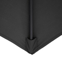 Ombrelone Suspenso Veneza 3,00m Preto Bel - 6