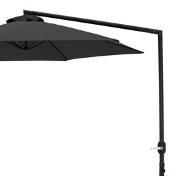 Ombrelone Suspenso Veneza 3,00m Preto Bel - 10