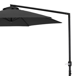 Ombrelone Suspenso Veneza 3,00m Preto Bel - 10