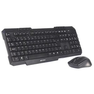 Kit Teclado e Mouse C3tech sem Fio K-w10bk - Preto