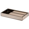 Bandeja Espelhada Bronze 12x22cm Kit Lavabo Centro de Mesa Penteadeira Camarim CR Vidros - 2